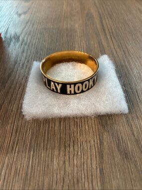 Kate spade Gold and Black 'Play Hooky' Bangle Bracelet